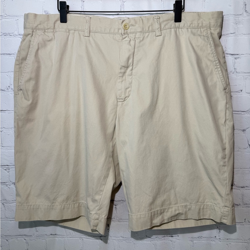 Polo Ralph Lauren size 40 khaki colored flat front shorts